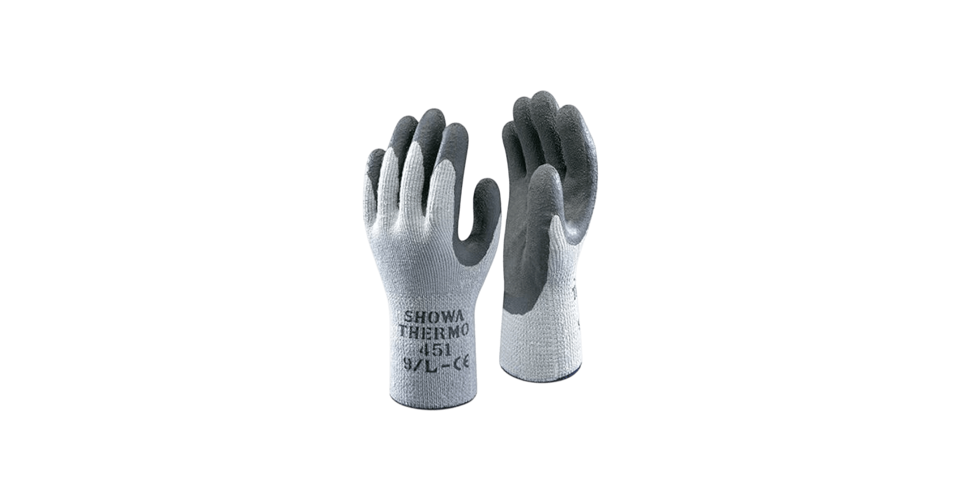 Guante baja temperatura látex en palma gris SHOWA 451 - SKU ESI-MANOS-005, Protección para manos